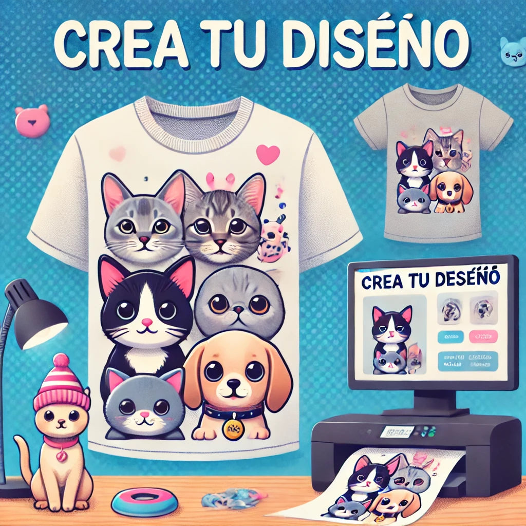 PERSONALIZA TU ROPA CON TU MASCOTA🐶🐱🎨