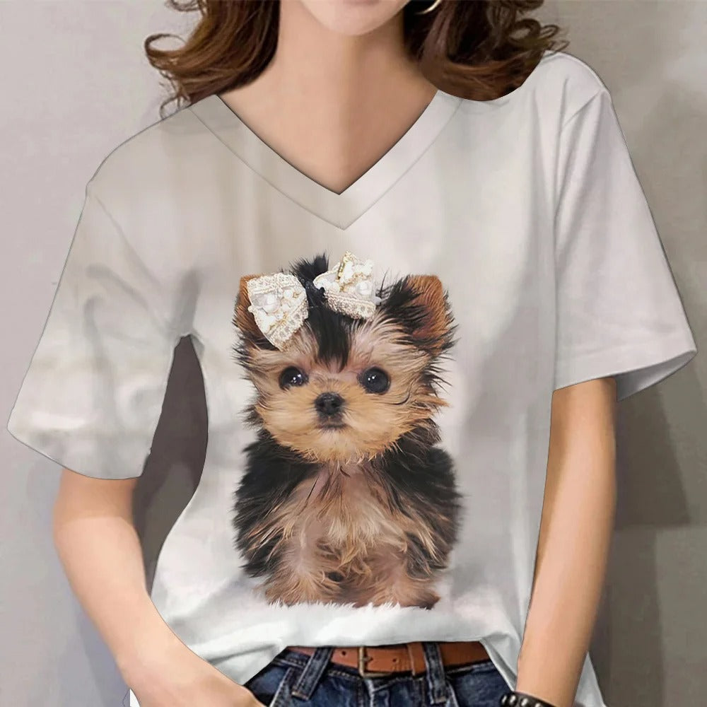 CAMISETA CON ESTAMPADO 3D