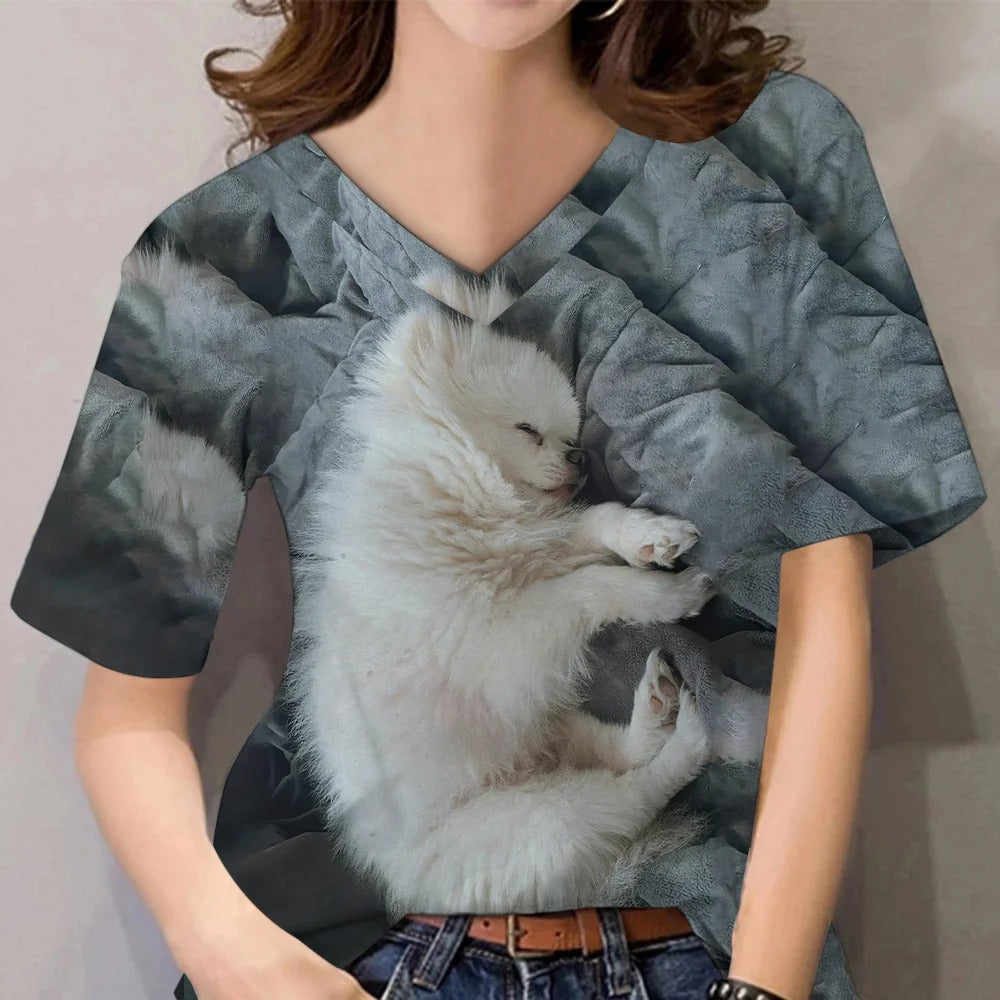 CAMISETA CON ESTAMPADO 3D