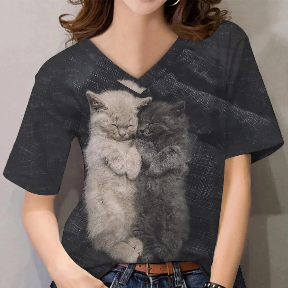 CAMISETA CON ESTAMPADO 3D