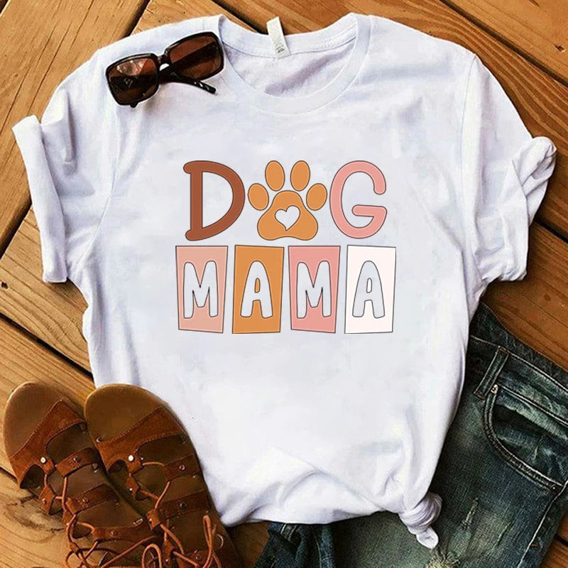 CAMISETA CON ESTAMPADO DE PERRO