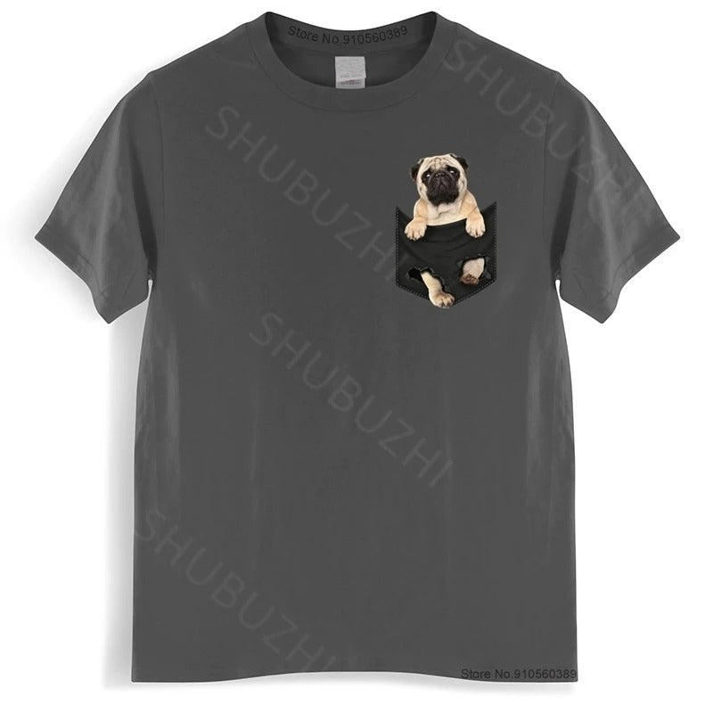 CAMISETA CON ESTAMPADO DE PERRO